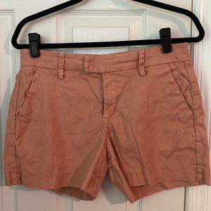 Level 99 Jeans Lt Orange Linen Shorts with pockets